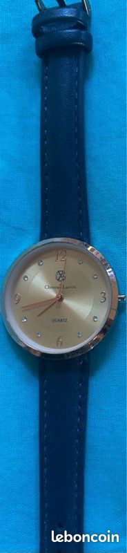 Montre femme Christian Lacroix - bracelet cuir (image 3)
