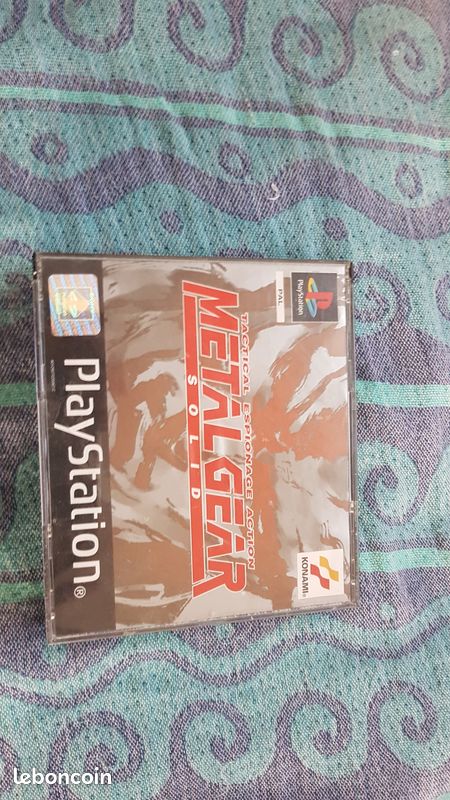 Jeu video metal gear solid playstation (image 1)