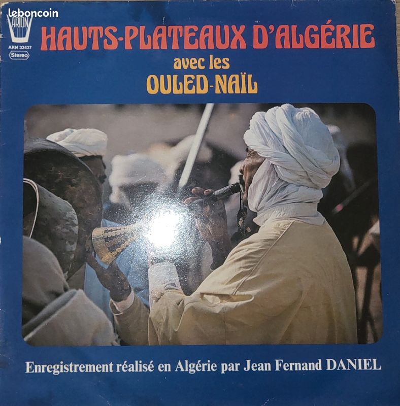 Vynile 33T Hauts-plateaux D'algerie Avec Les Ouled-Nail (image 1)