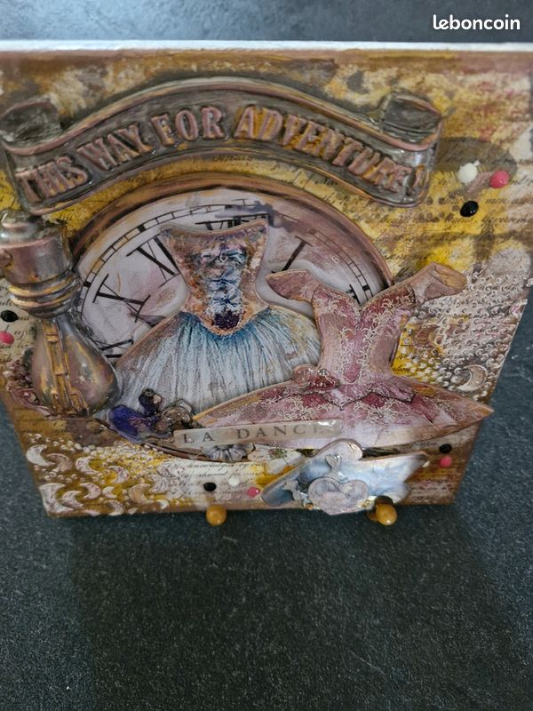 Cadre déco la danse scrapbooking (image 4)