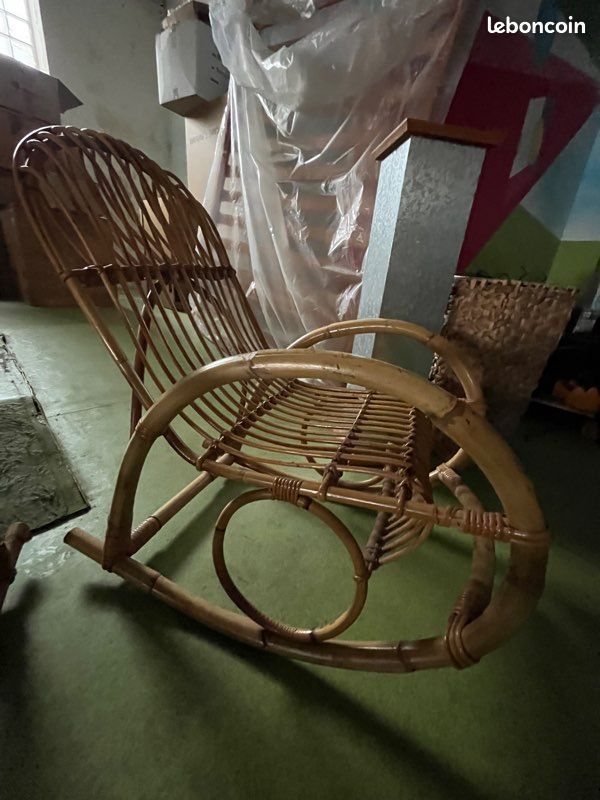 Rocking-chair lot + table (image 3)