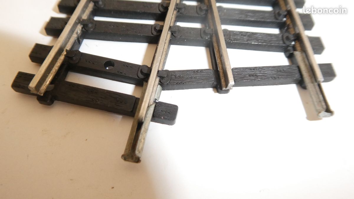  3050 Lima HO Train Aiguillage à main droit 1970’s Modélisme