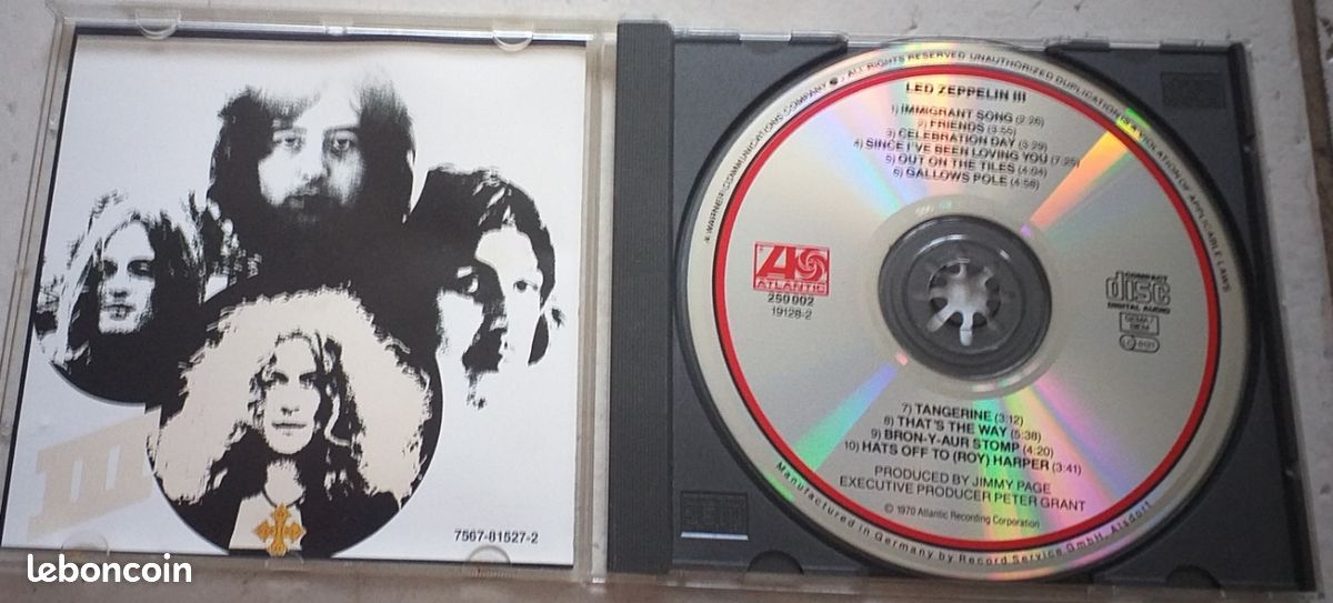 CD Led Zeppelin III (image 2)