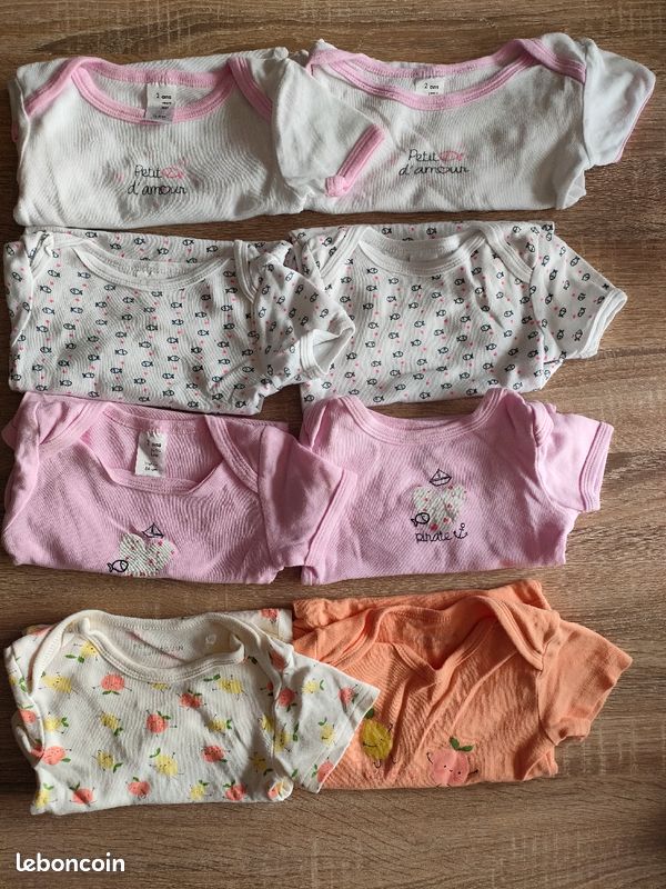 Lot de body fille taille 2 ans (image 2)