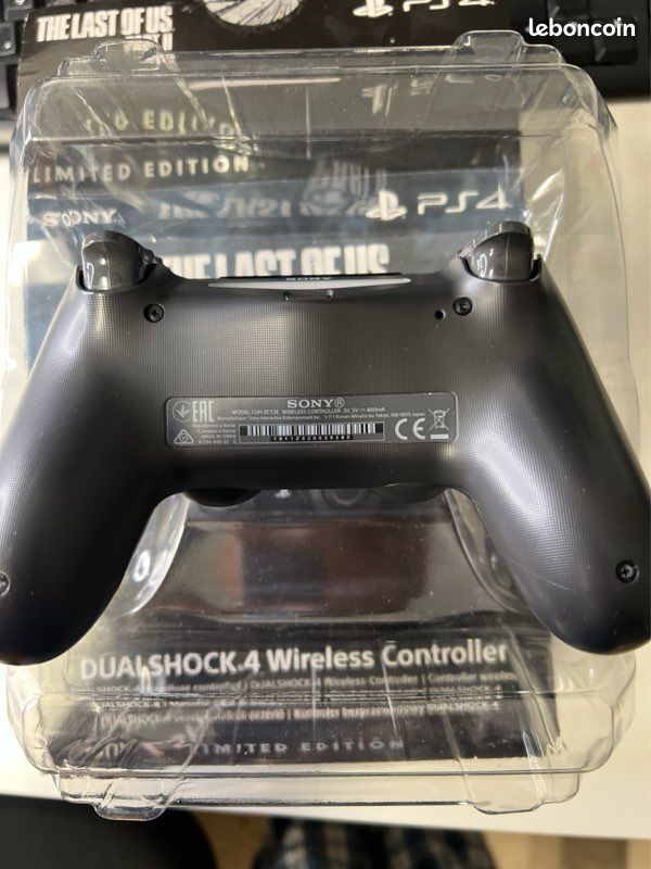 Manette PS4 Sony DualShock 4 V2 – Édition The Last Of Us – Jaune, Ouverte Mais Neuve