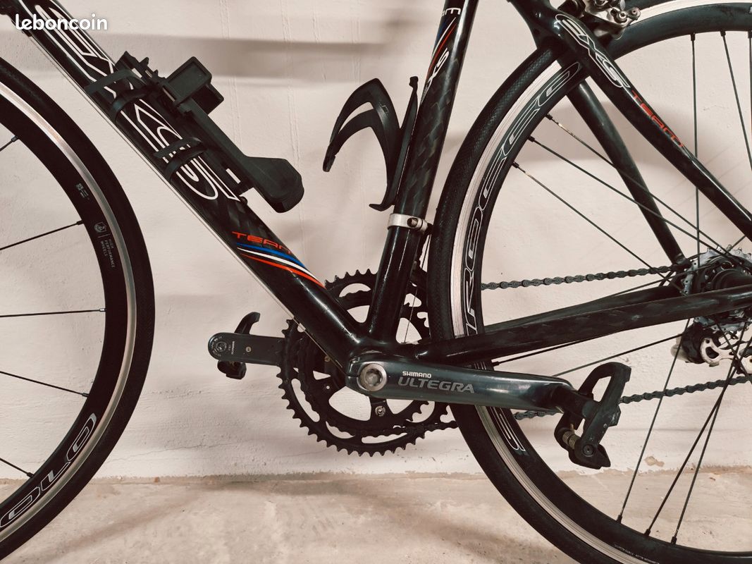 Vélo de course carbone EXS avec pneus Campagnolo Scirocco neufs (image 5)