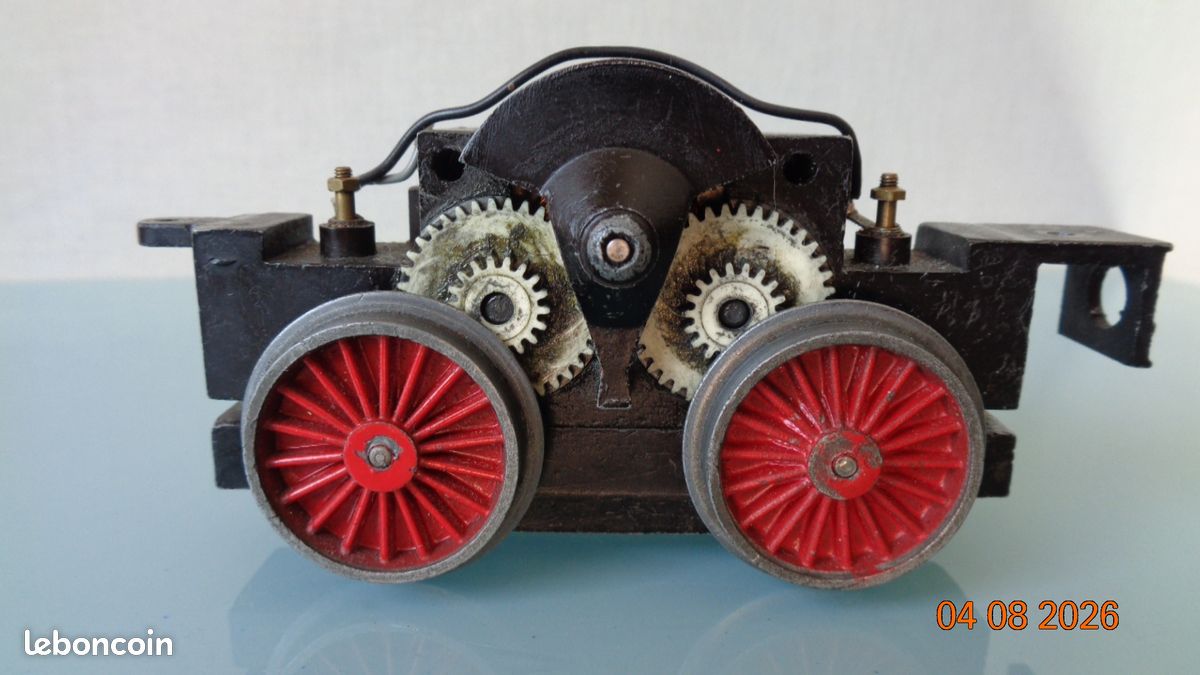 JOUET &TRAIN JEP& Epoque 1950/60 En Tole, Locomotive Bb8101 + 3 Wagons