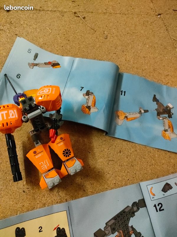 Lego robot exo force avec notice de montage kat41 (image 5)