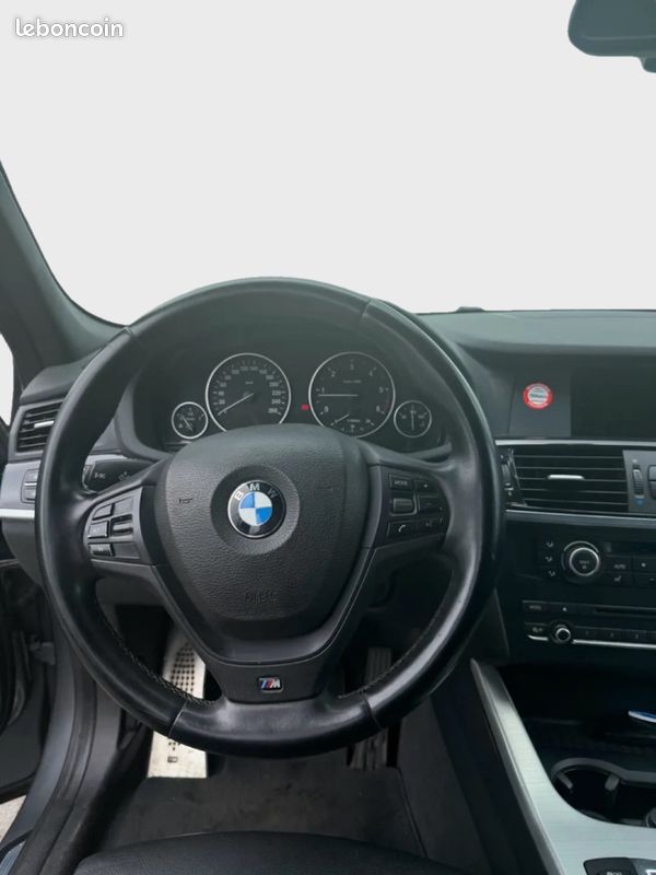BMW X3 20d 184 BVA8 xDrive Pack M - Xénon Sièges Chauffants Caméra de Recul (image 10)