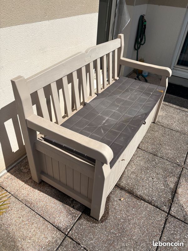 Banc avec rangement exterieur (image 3)