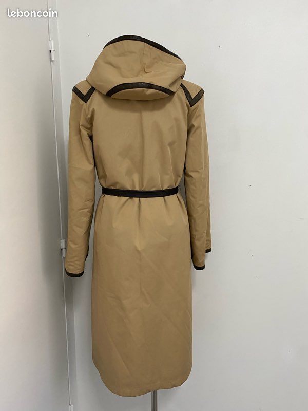 Trench camel intérieur fourrure 38-40 élégant (image 5)