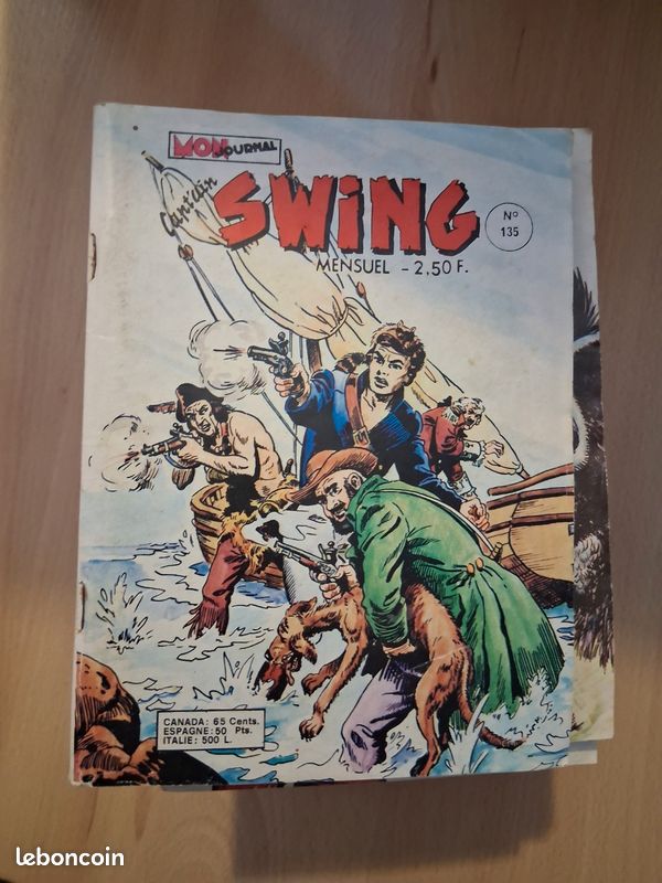 CAP'TAIN SWING N°40 - BD Petit Format Mondial - Très Bon état
