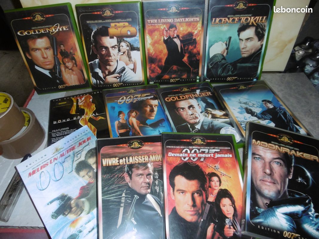 Dvd JAMES BOND 007 L'ensemble (image 1)