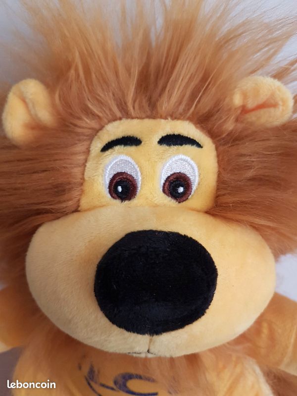 Peluche 30 cm lion LCL mascotte du tour de france : Achat