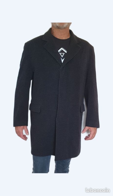 Cachemire Burton Homme Manteau Manteau Burton Laine Et Cachemire