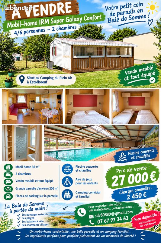 3 pièces 36 m² · à Estrébœuf · 36 m² · 27 000 €