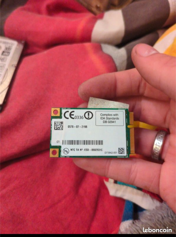 Carte WiFi Intel 4965AGN + Antennes Origine HP Pavilion dv6000 (image 1)