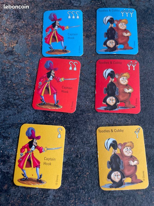 Jeu de 21 cartes miniatures Peter Pan (image 5)