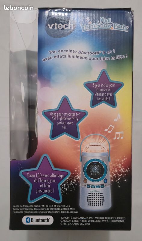 Kidi LightShow Party, enceinte Bluetooth - Vtech | GoBébé.ma