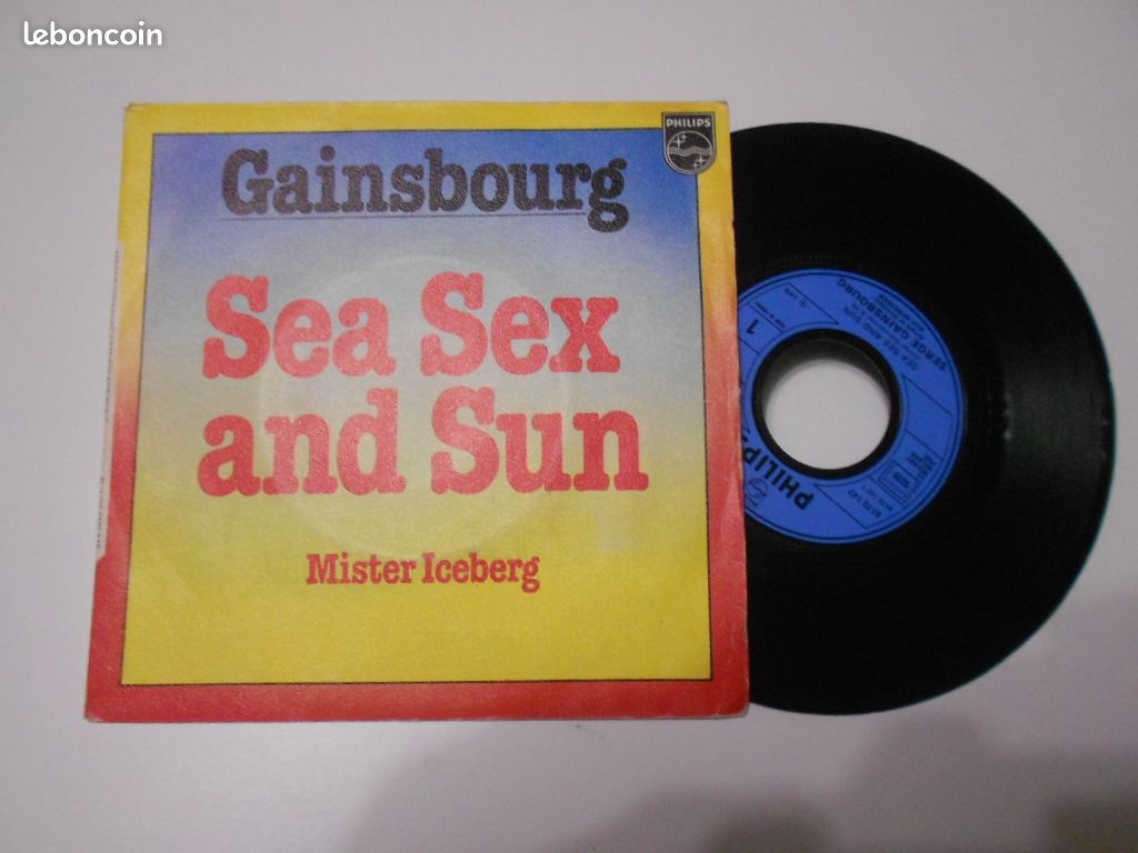 Serge gainsbourg ; sea sex and sun / mister iceberg - CD - Musique