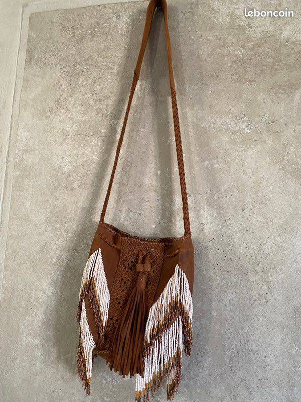 Sac à Main Juicy Couture Wild Things Ciara - Marron Cuir - Neuf Avec Étiquette