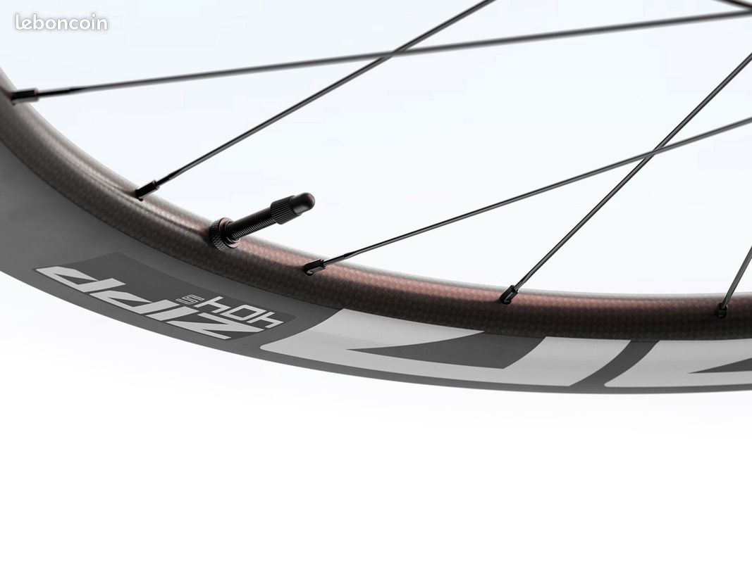 Roue arrière route en carbone ZIPP 404 S A1 (50mm - disques - tubeless - dark grey) 2026 Corps de r (image 3)
