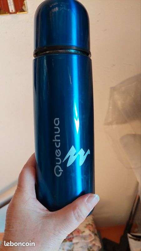 Bouteille isotherme inox 1L (image 1)