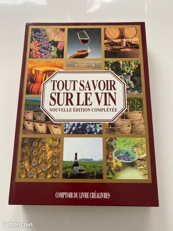 Livre Tout savoir sur le vin 10 excellent état (image 1)