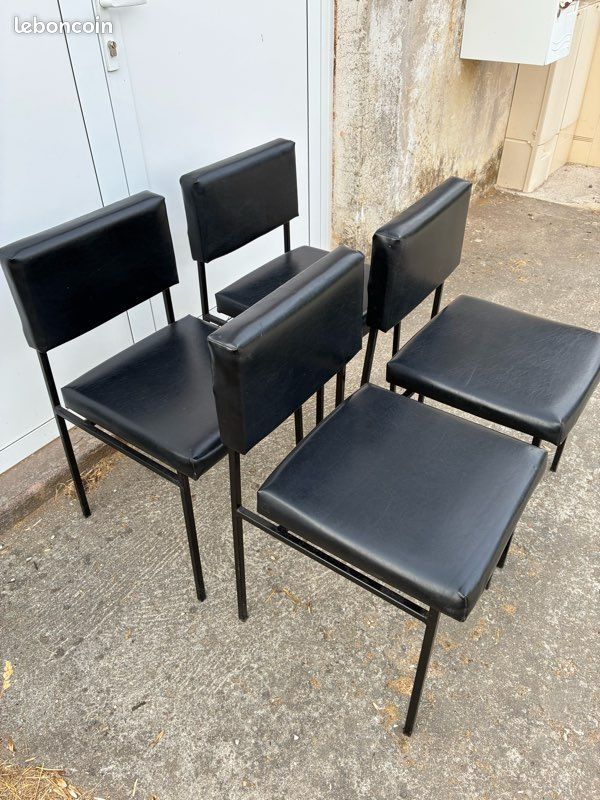 Chaises Philippon & Lecoq model p60 (image 4)