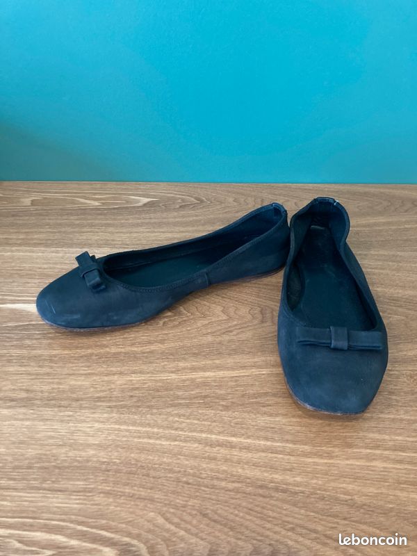 Ballerines Minelli cuir noir (image 2)