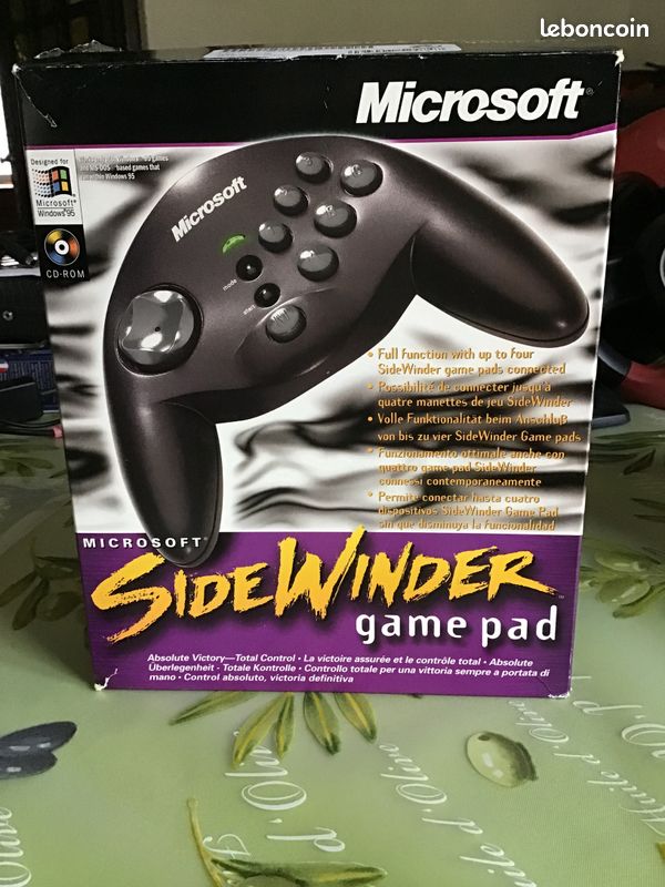 Boîtier de commande sidewinder game pad (image 2)