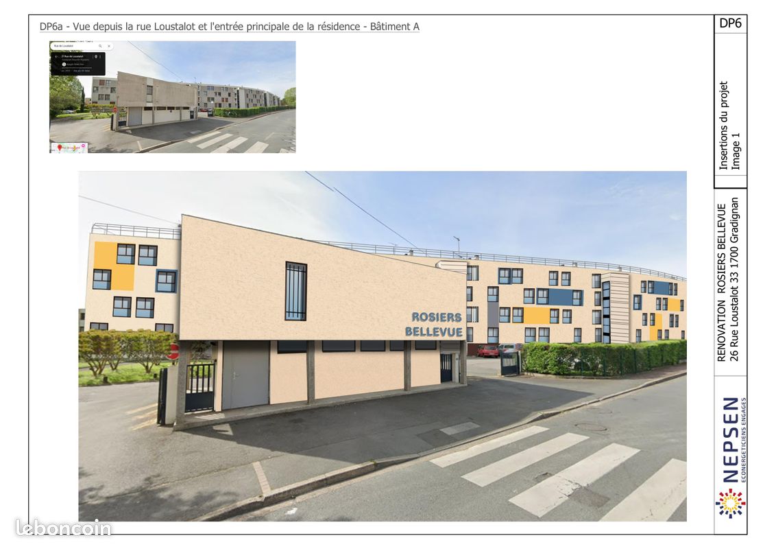 Appartement 5 pièces 106 m² · à Gradignan · 106 m² · 249 000 €