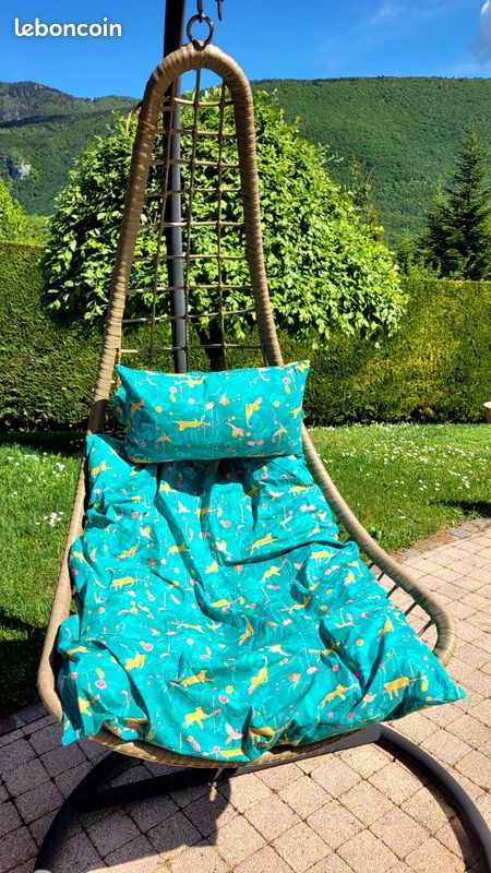 Fauteuil balançoire extérieur (image 2)
