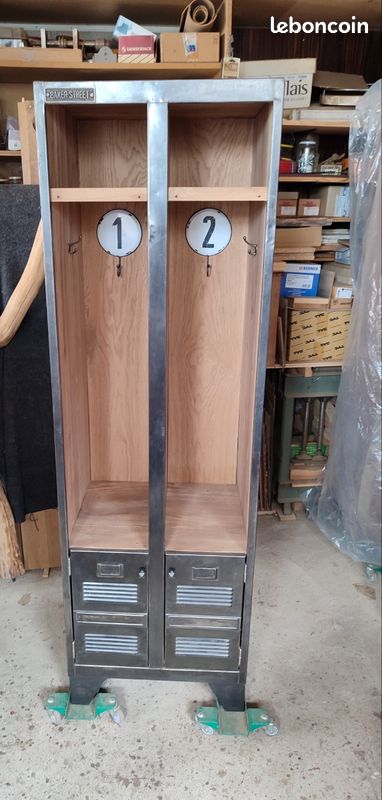 Lot De 4 Pieds De Meuble Métal Chromé, Design équerre, Style Industriel Rétro