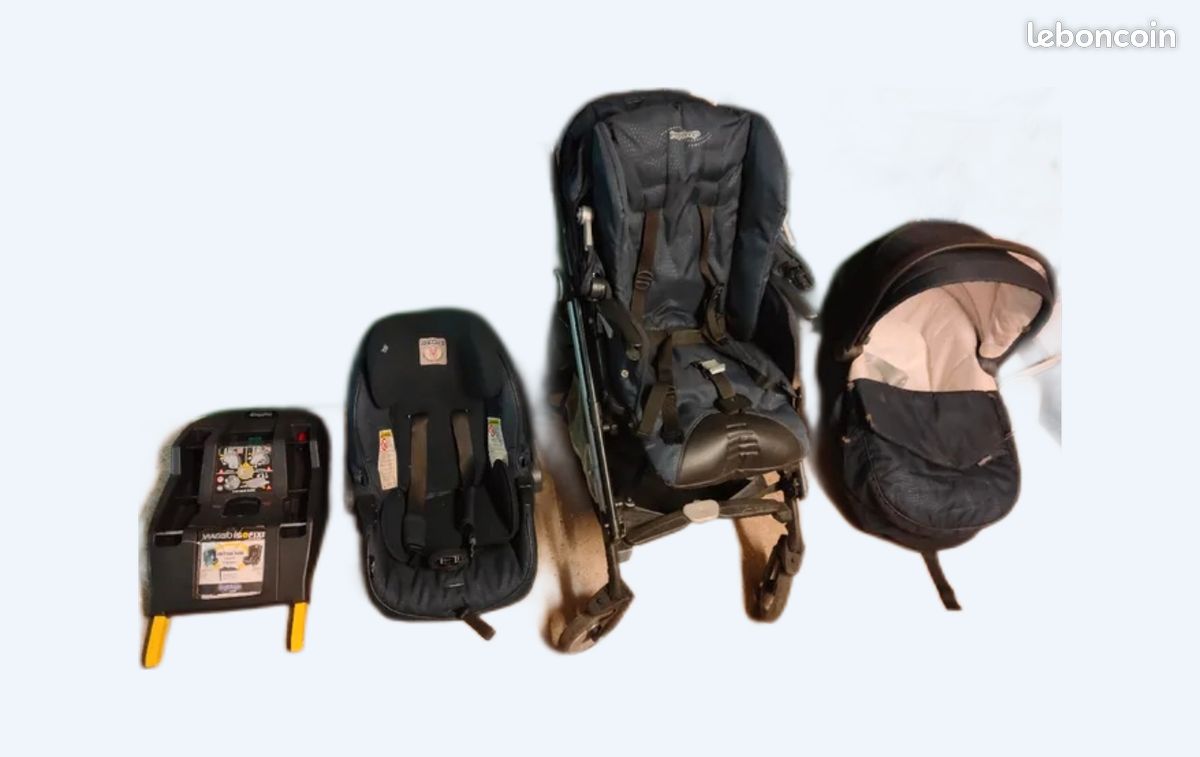 Poussette Trio Pliko Switch Easy Drive PEG PEREGO (image 1)