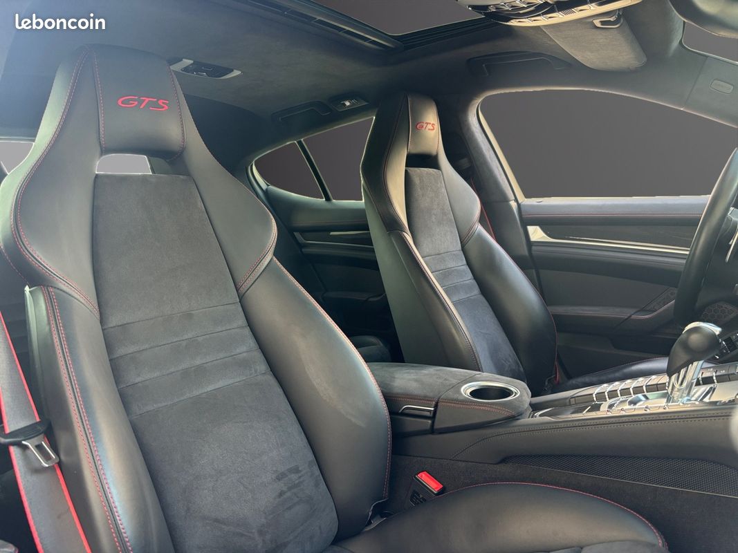 Porsche panamera gts v8 4.8 440 pdk garantie porsche approved possible/pack chrono/pack carbone/sport design/toit ouvrant (image 11)