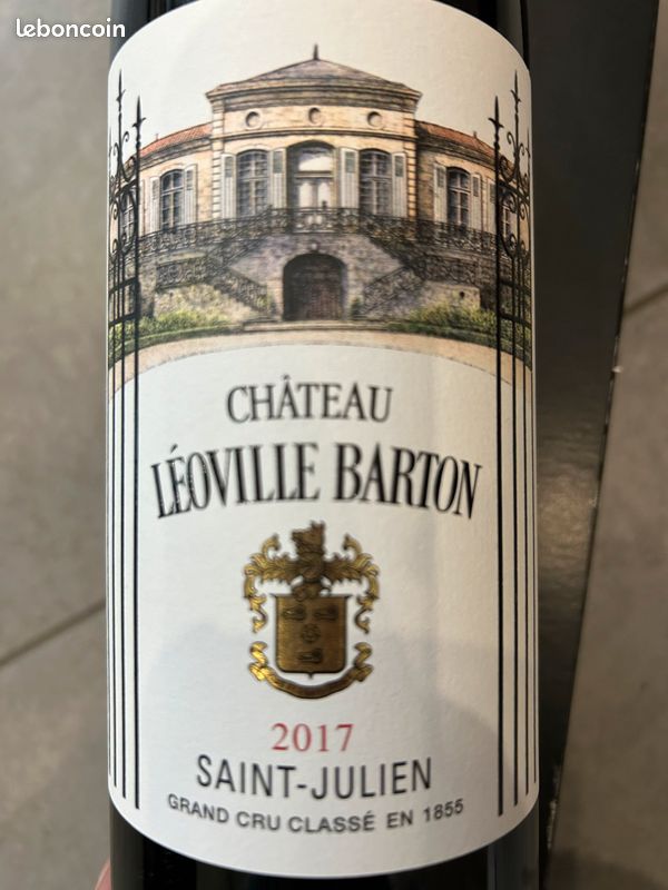 Vin rouge saint Julien 2017 château leoville Barton (image 8)