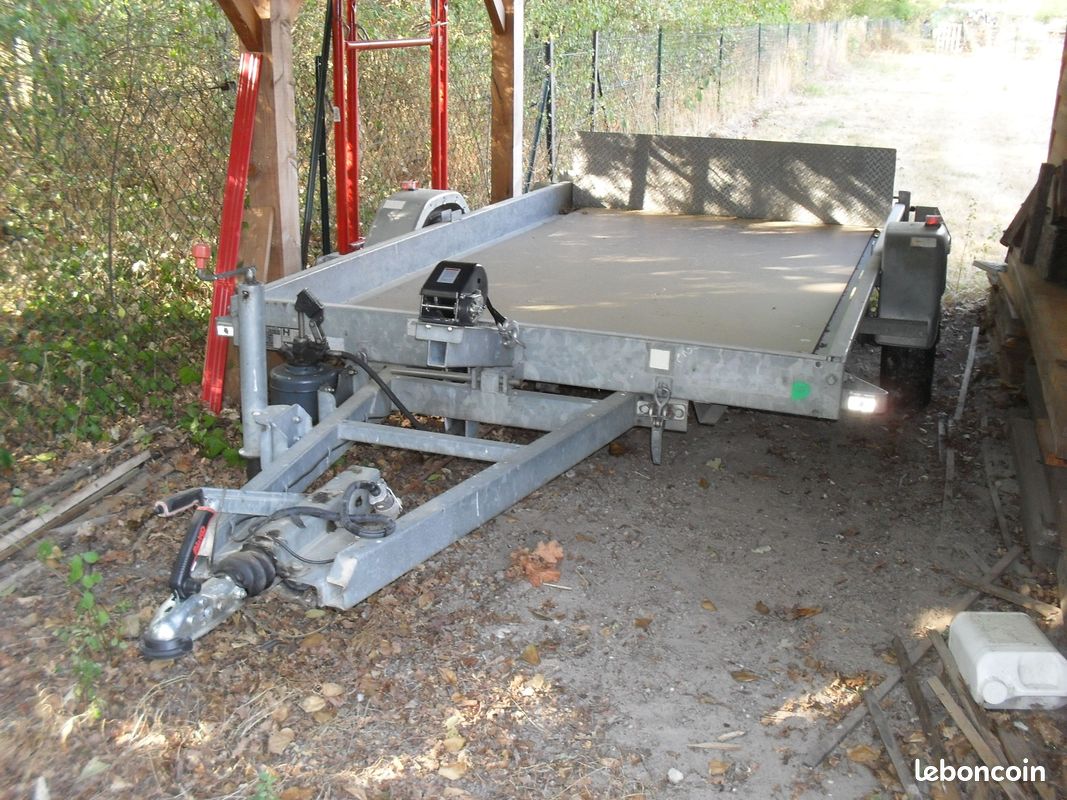 Remorque plateau 1300kgs (image 1)