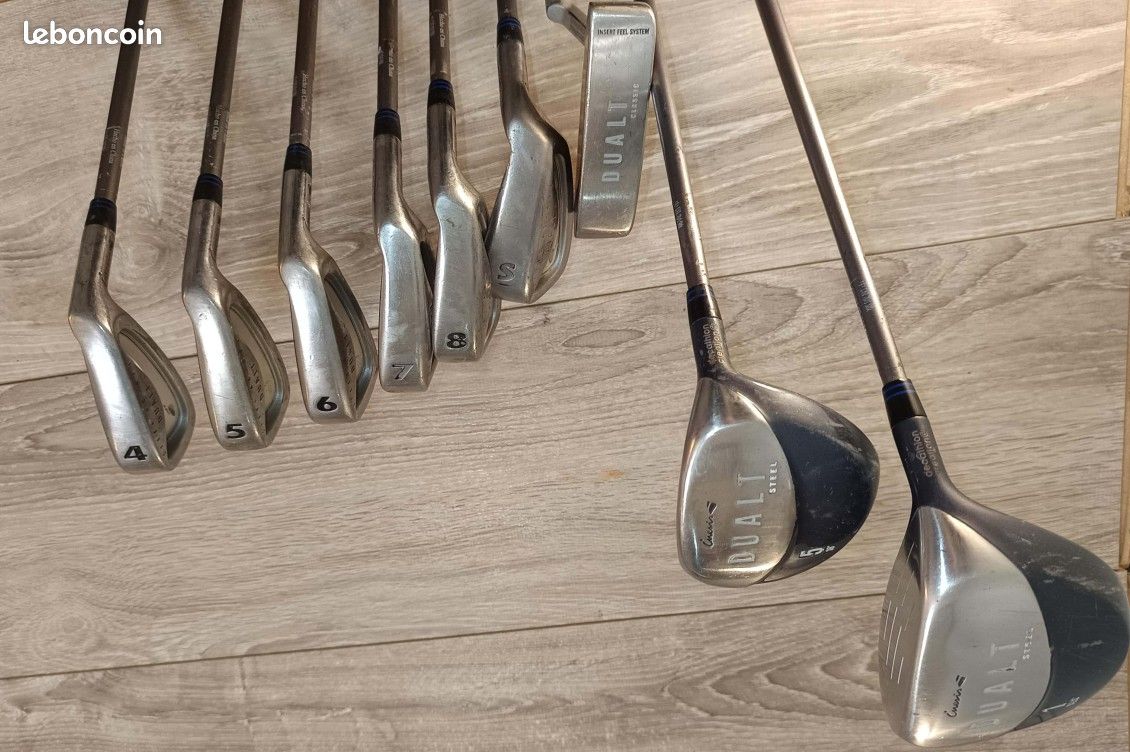 Série de fers golf droitier graphite taille 1 vitesse rapide - INESIS