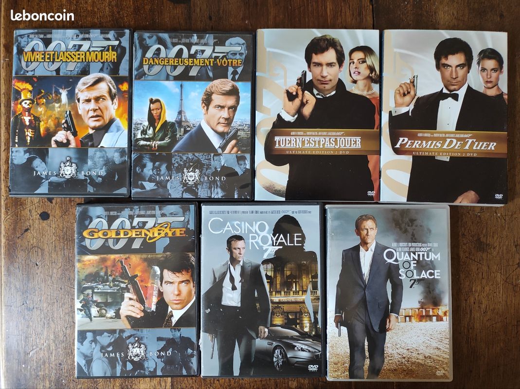 DVD James Bond 7 films (image 1)