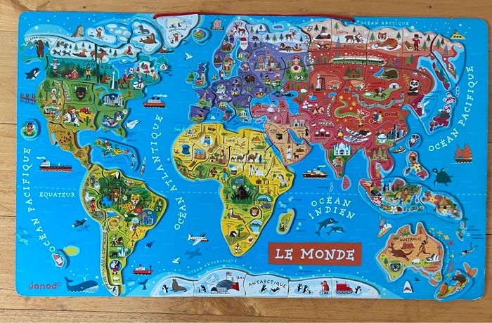 Puzzle mappemonde jeux, jouets d'occasion - leboncoin