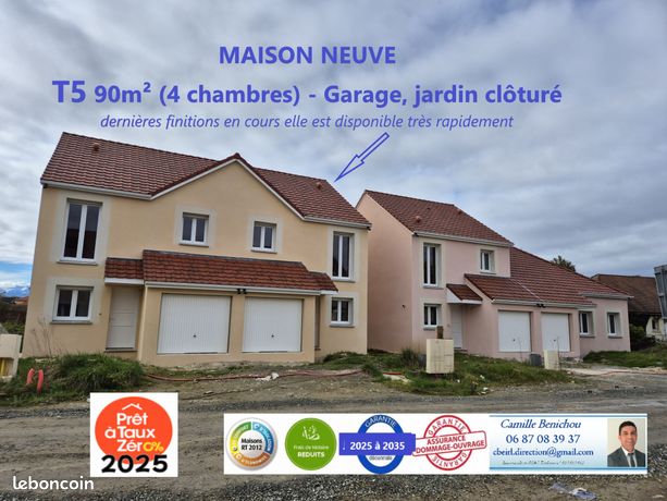 Maison 5 pièces 90 m²