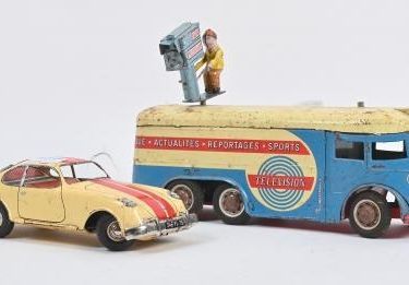 Camion-fusée Téléguidé CIJ JOUSTRA - Jouet Ancien Vintage - Occasion