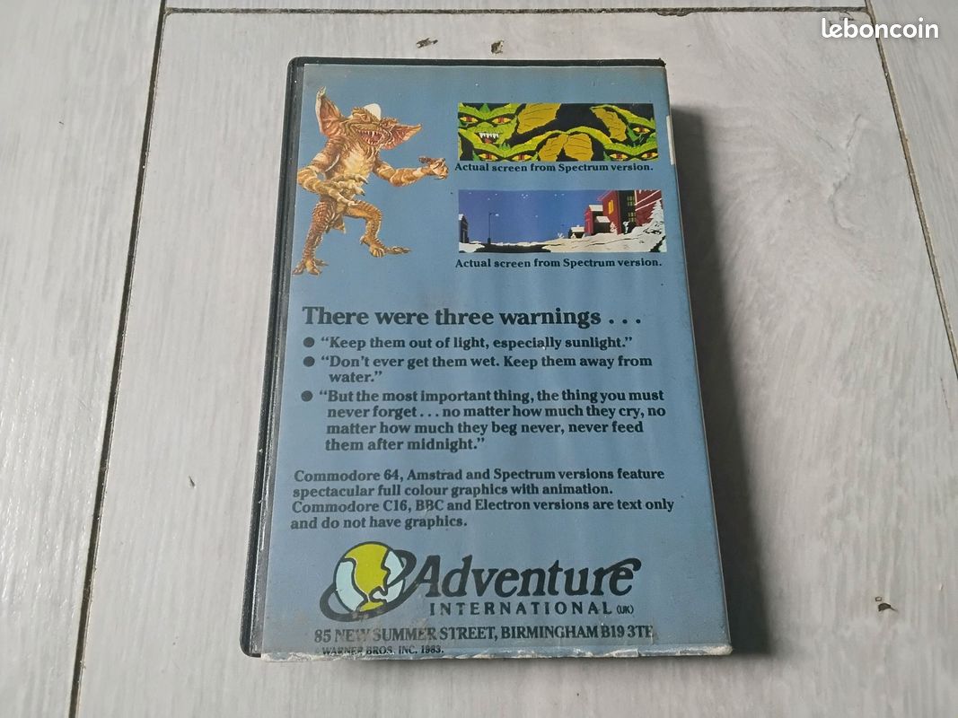 Time-gate, 4D Arcade Adventure - A Spectrum 48 128k +2 Cassette Game