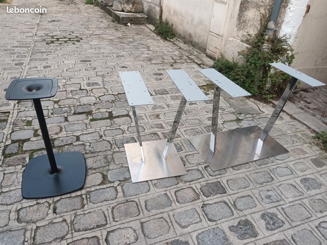 Pied de table inox (image 1)