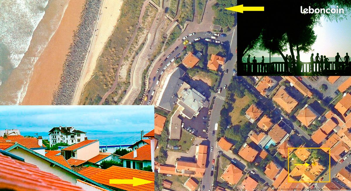 T1 200 m. Plage 'CÔTE DES BASQUES', pour MAI-JUIN (image 1)