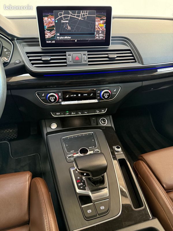 🟢Audi Q5 55 TFSIe 367ch Quattro S-Line / 127 917 kms / Suivi complet Audi / Cuir Milano / Toit panoramique / Attelage / Carplay (image 9)