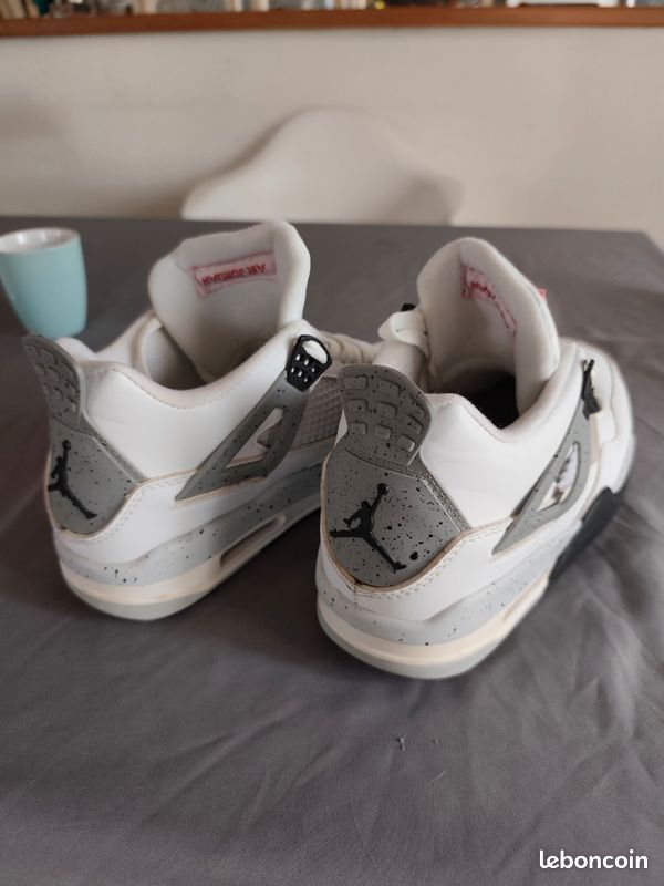 Basket air jordan 4 oreo (image 2)