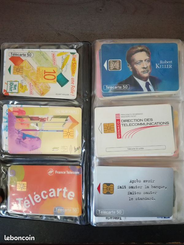 Lot de 82 cartes téléphoniques (image 1)