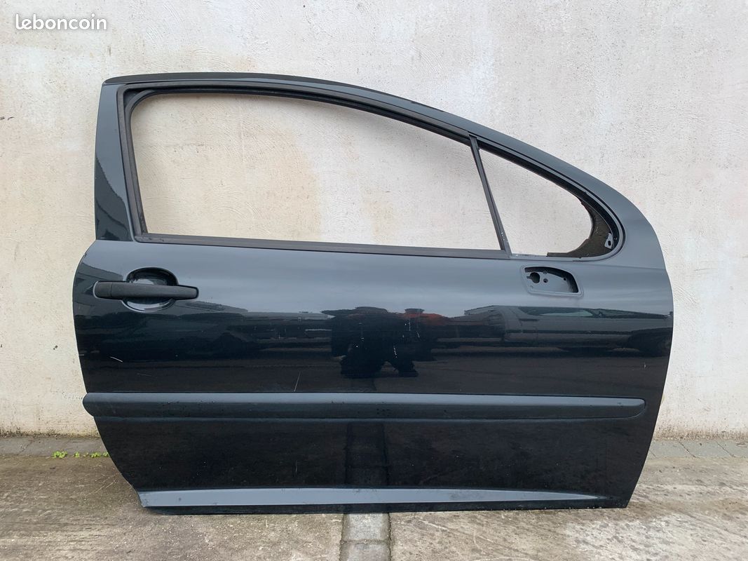Porte Avant Droit Pour PEUGEOT 207 SW CONFORT 2007 - Diesel 1.6L 90CV - Pièce D'occasion - Vérifiez La Couleur